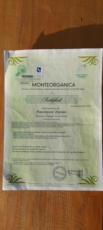 Organic Family Farm Hotell Žabljak Eksteriør bilde